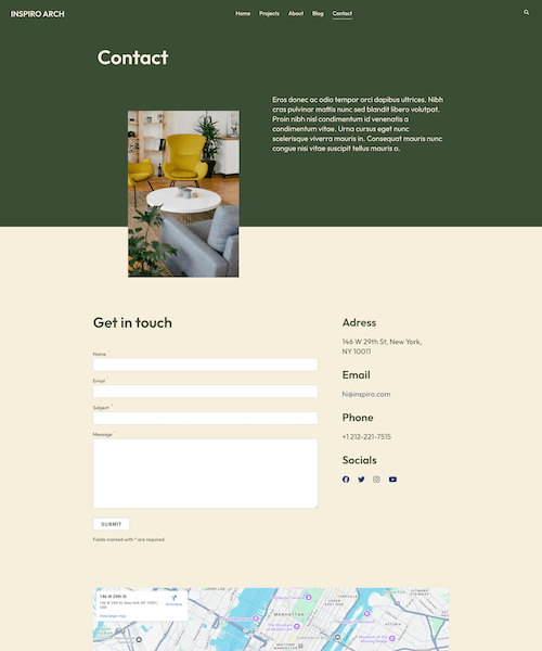 Contact Page