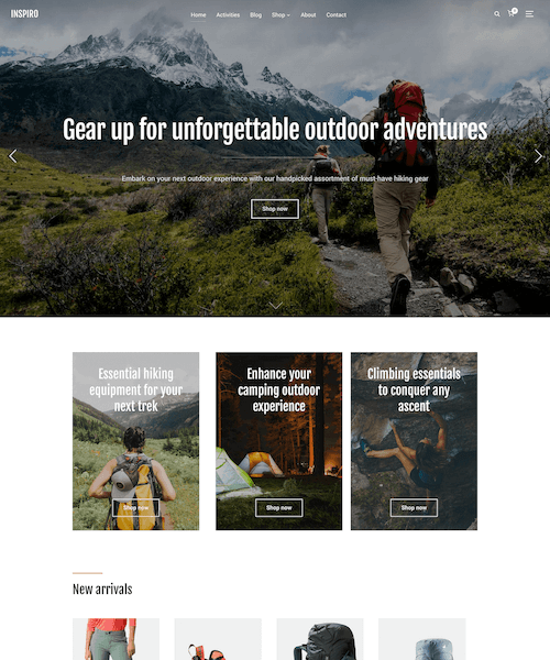 Gear Shop / WooCommerce