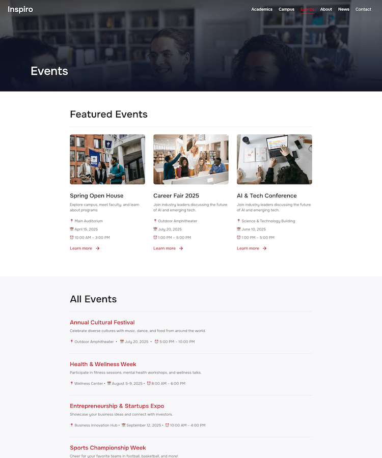 Events