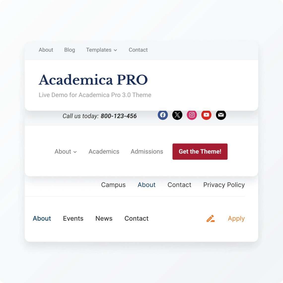 Theme navigation