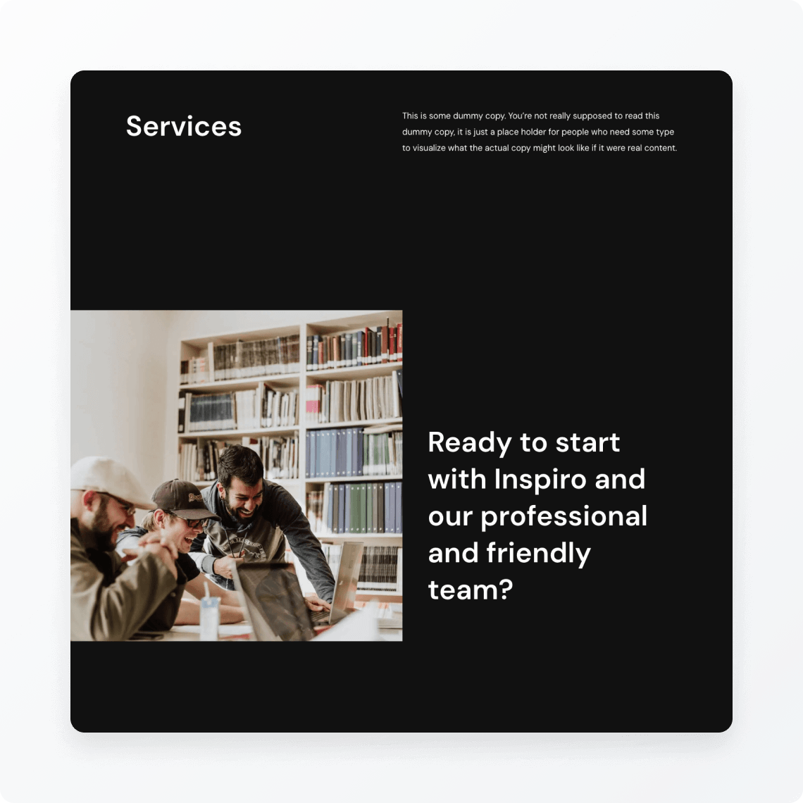 Showcase services