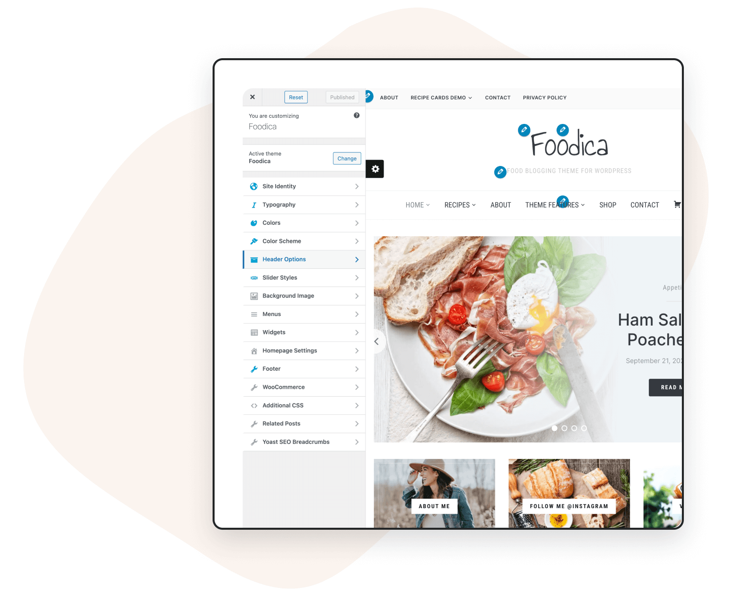 Customize your theme