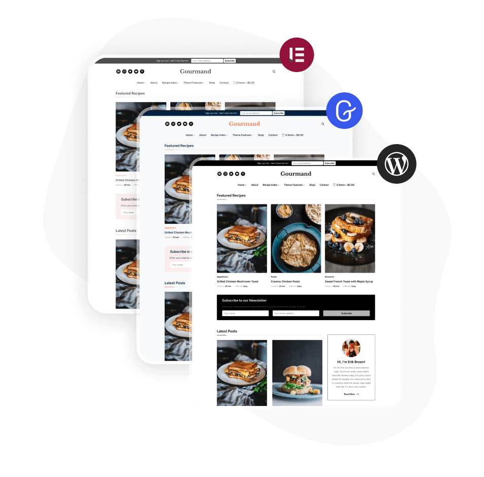Professionally Designed Templates