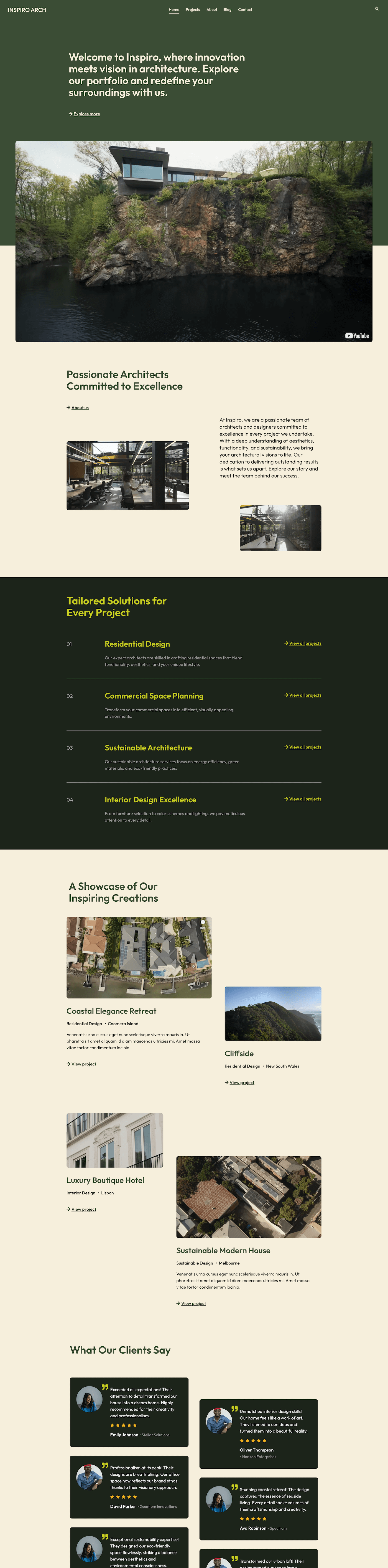 Architecture WordPress Theme