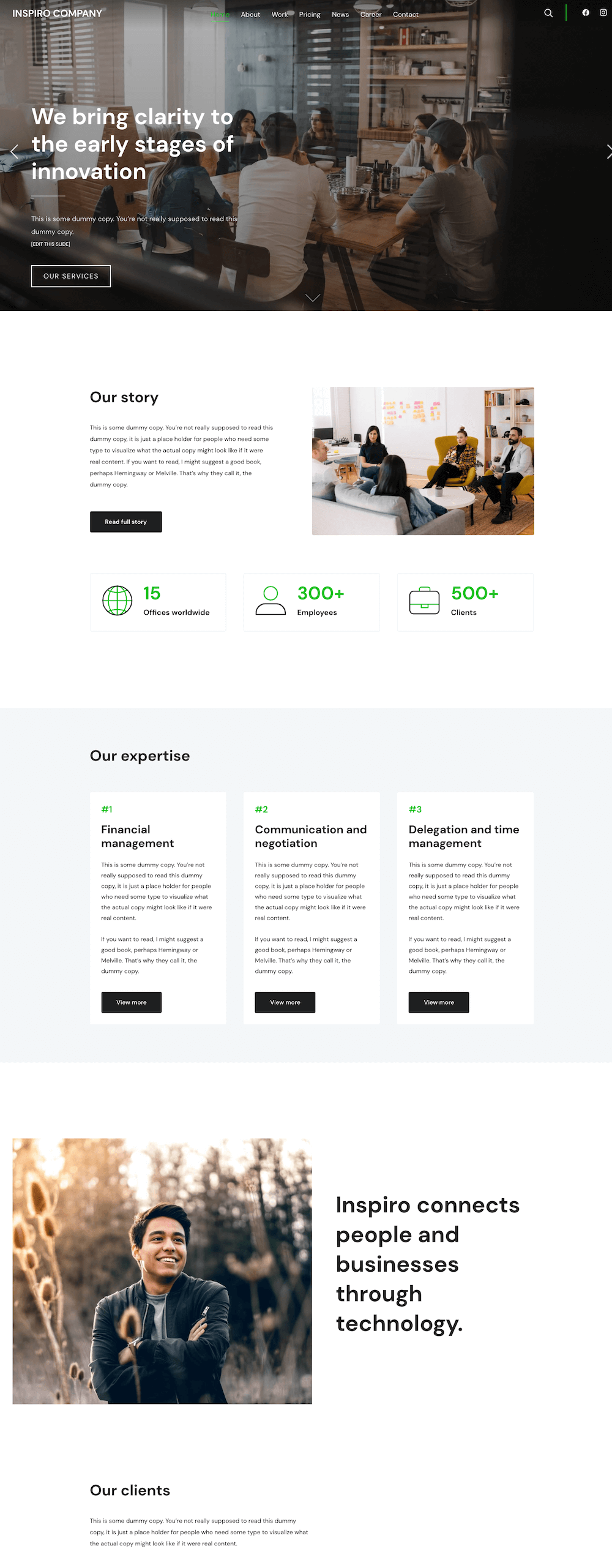 Homepage