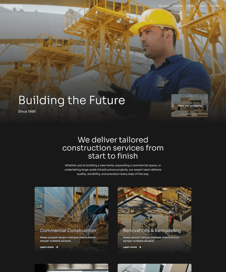 Construction