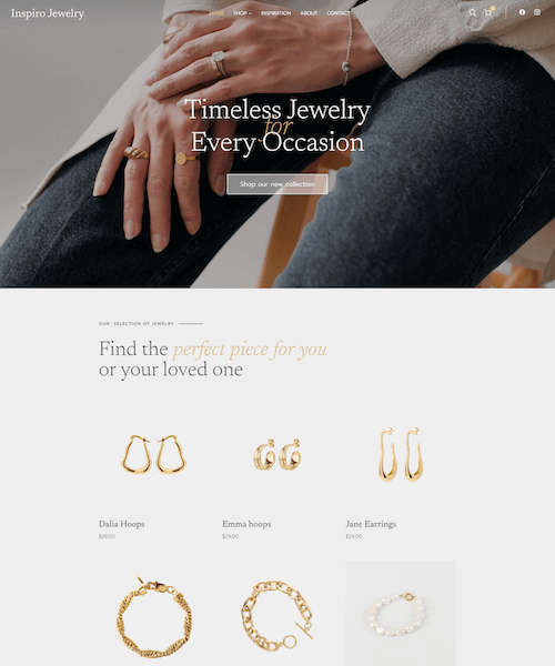 Jewelry Shop / WooCommerce