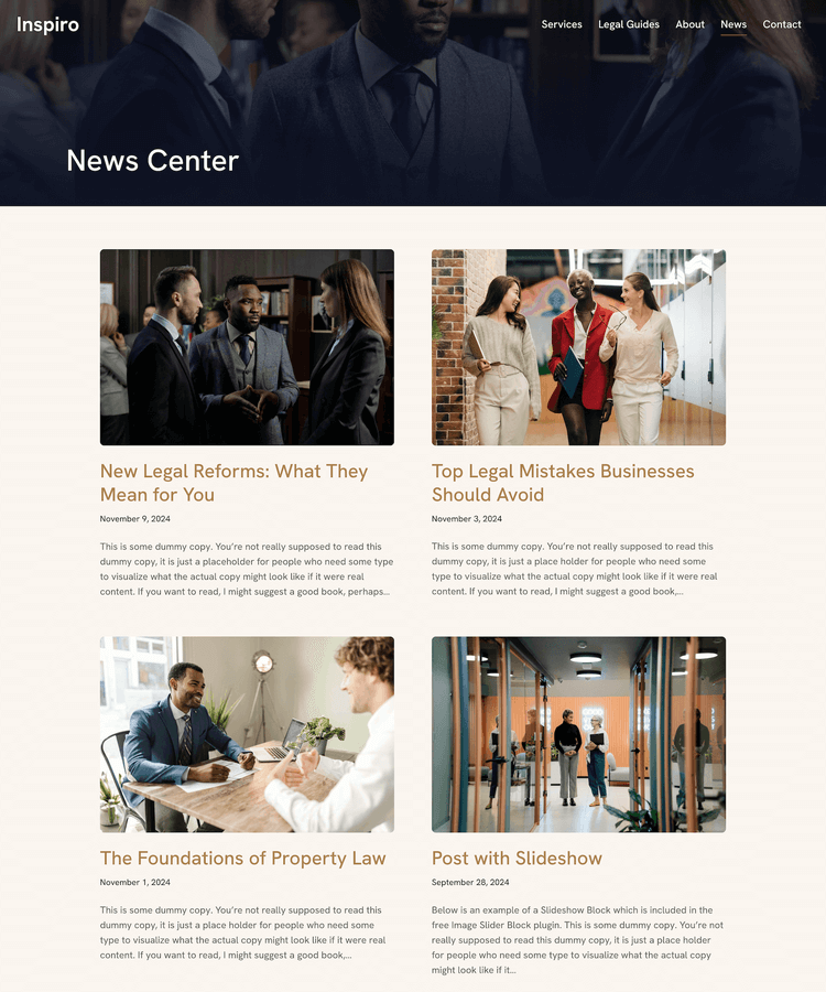 News page