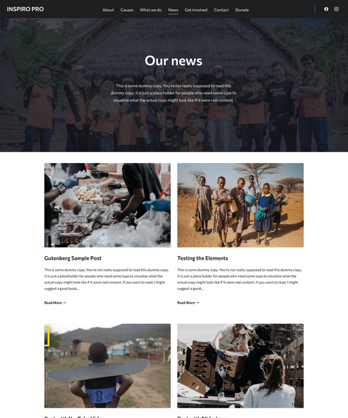 News page