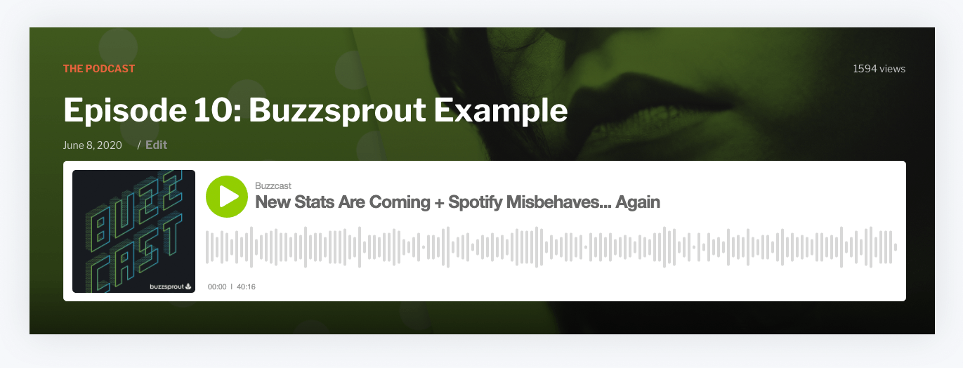 Audio player