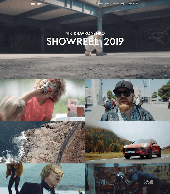 Video Portfolio / Agency 2