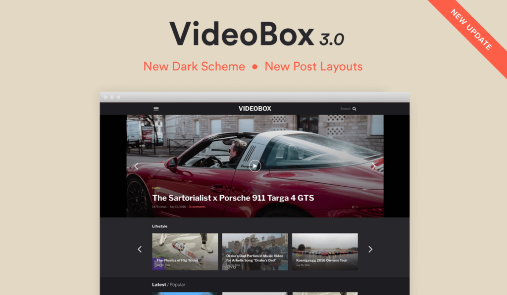 VideoBox 3.0 update
