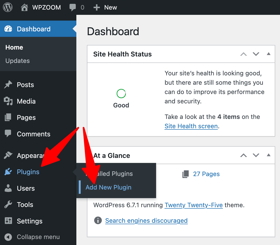 Add new plugin